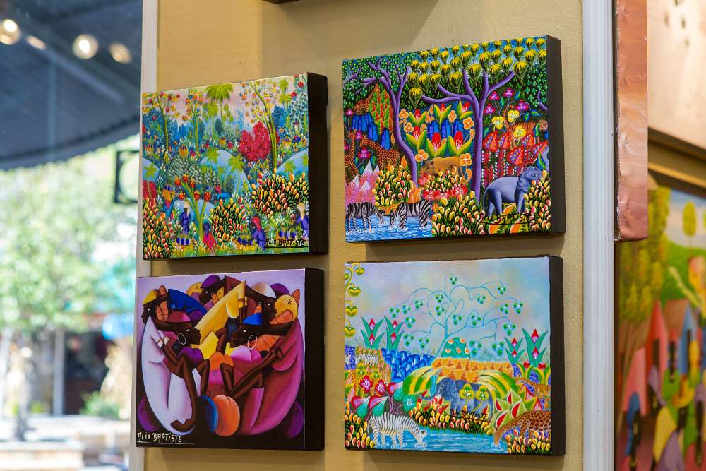 Alix Baptiste Gallery at Savannah City Market